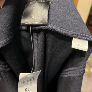 Ann Taylor Blue Leggings Comfortable Knit Design